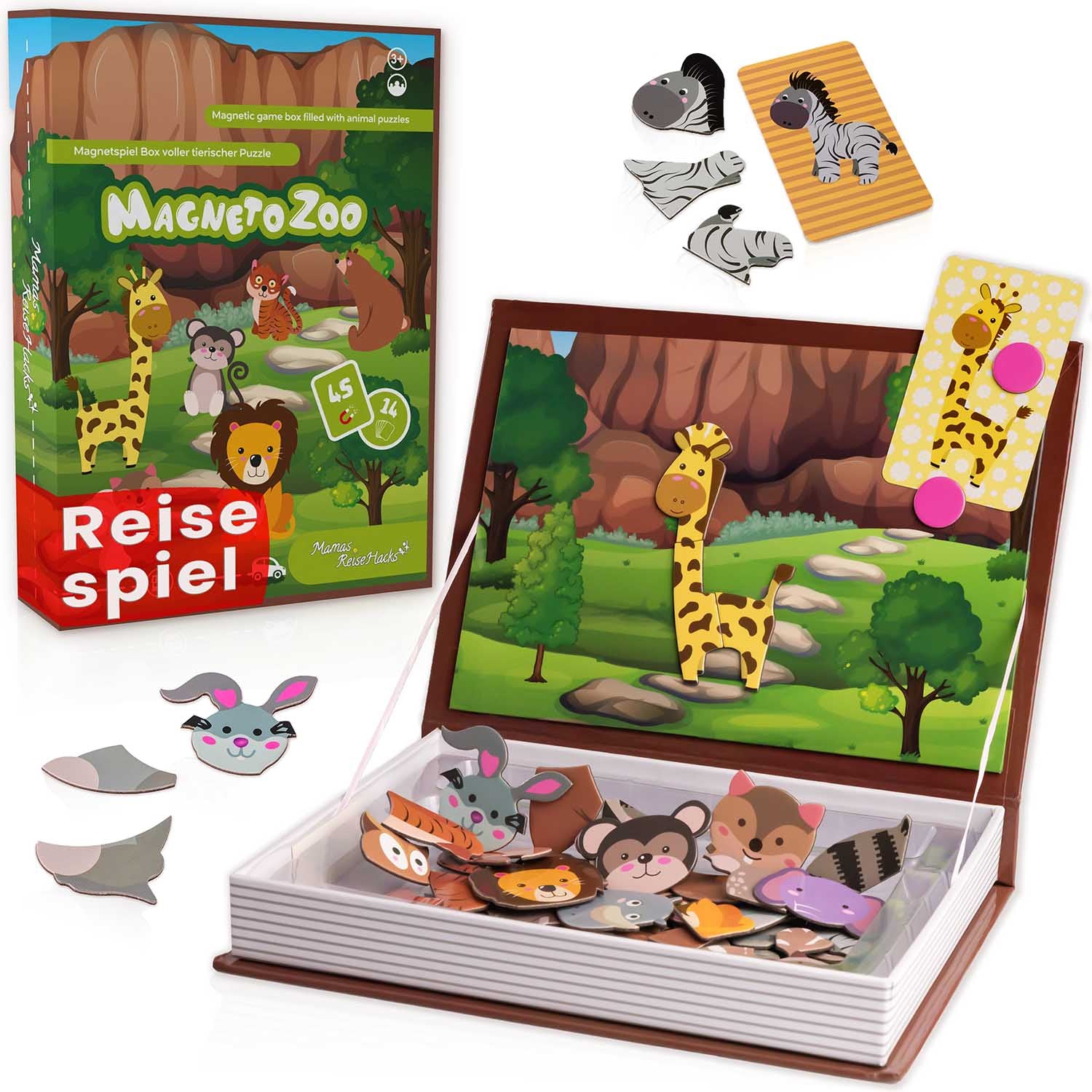 magnetos spielzeug Mamas Reise Hacks Magnetpuzzle: Magnetspielbox zur Beschäftigung in